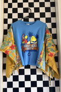 Parrot Party Scarf Tee Mashup