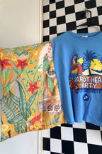 Parrot Party Scarf Tee Mashup