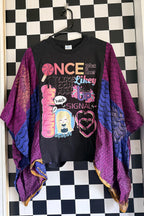 Candy Pop Scarf Tee Mashup