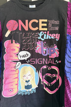 Candy Pop Scarf Tee Mashup