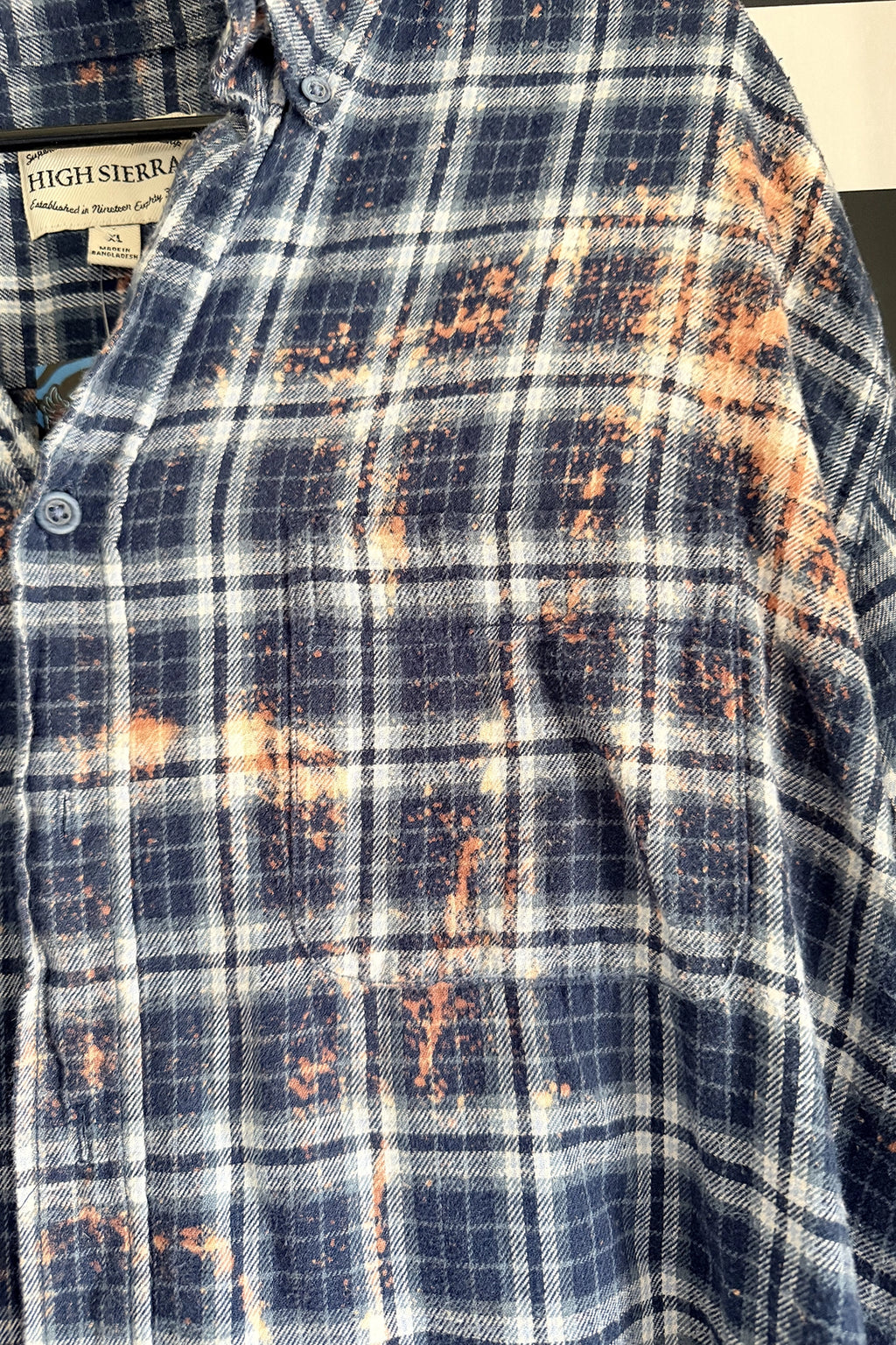 Moto Skeleton Beer Can Flannel