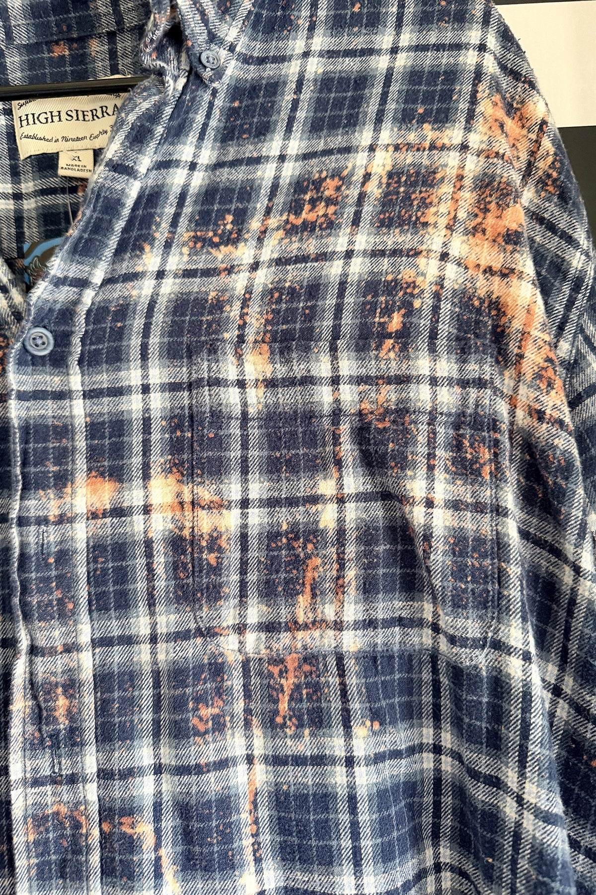 Moto Skeleton Beer Can Flannel