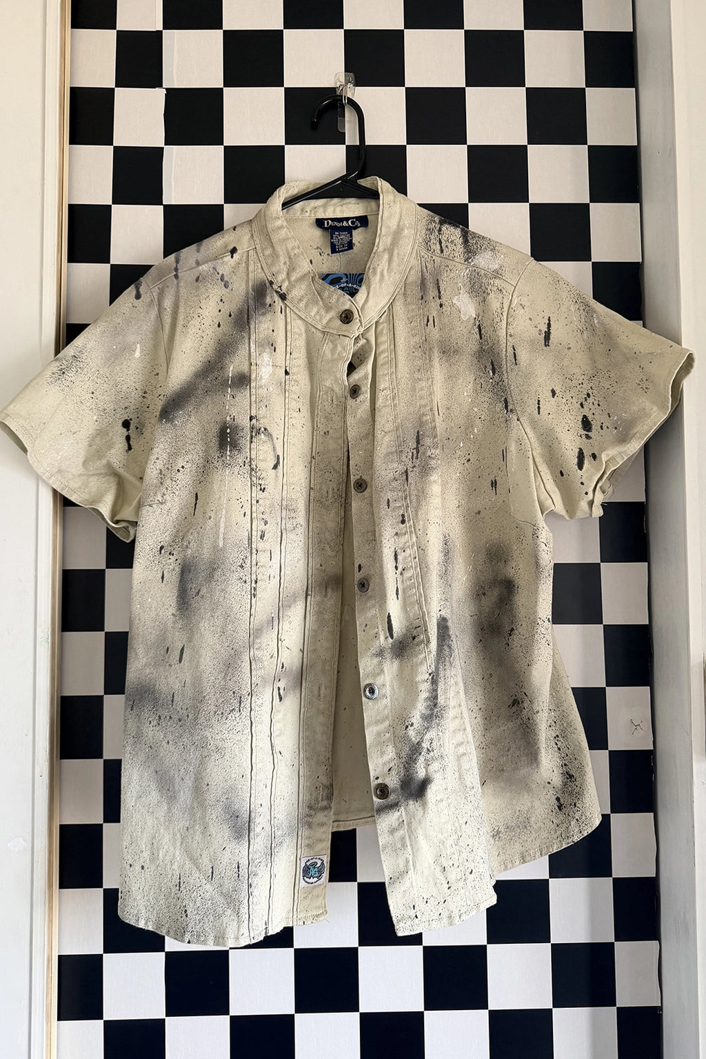 Black Altar Tattoo Button-Up