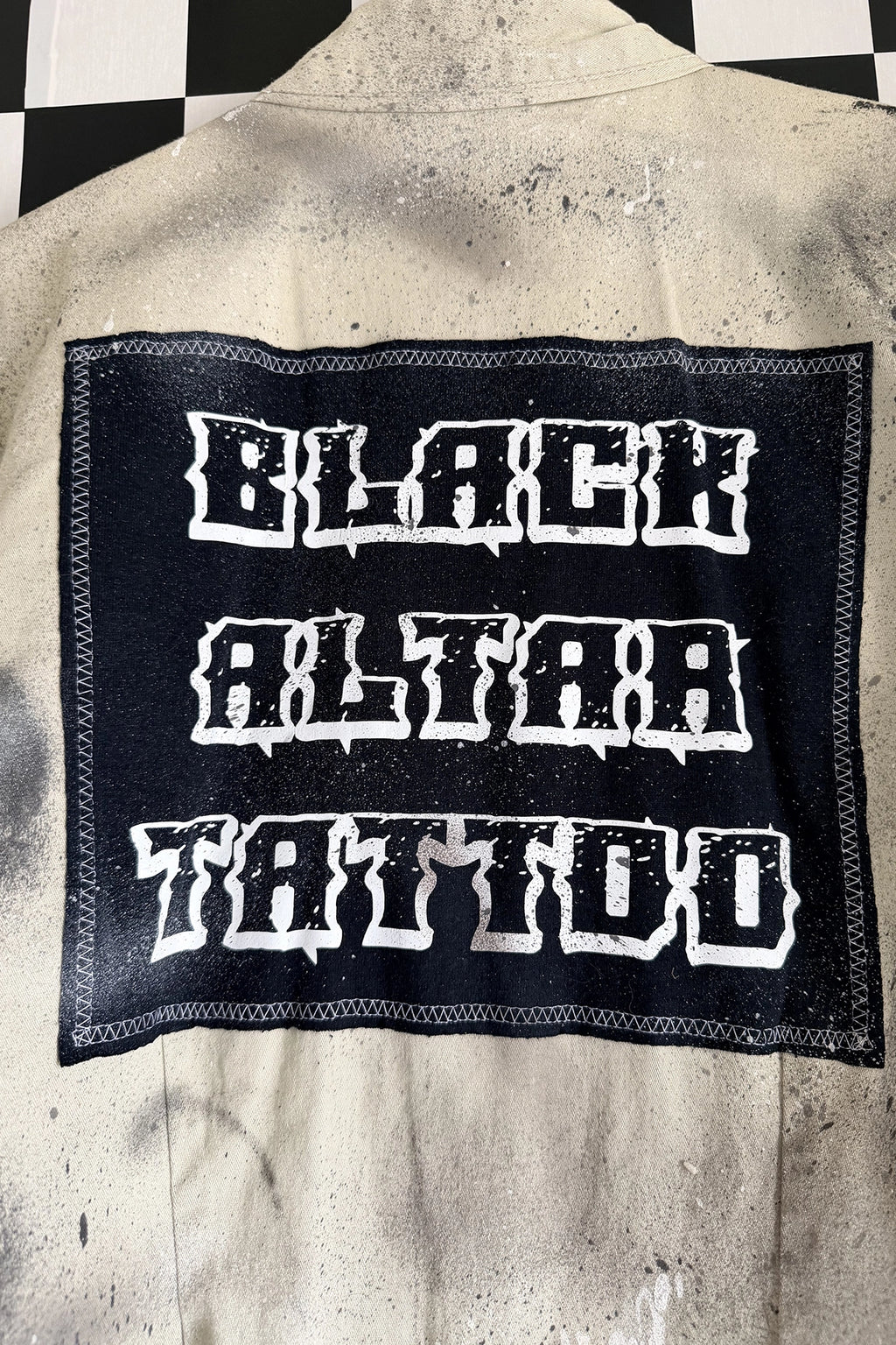 Black Altar Tattoo Button-Up