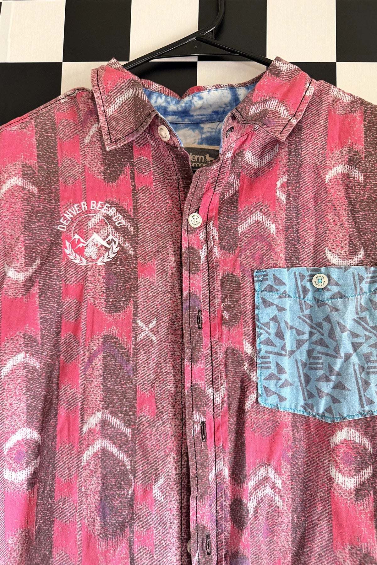 Denver Beer Co Collab Button-Up
