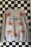 Cat Cuddling Crewneck