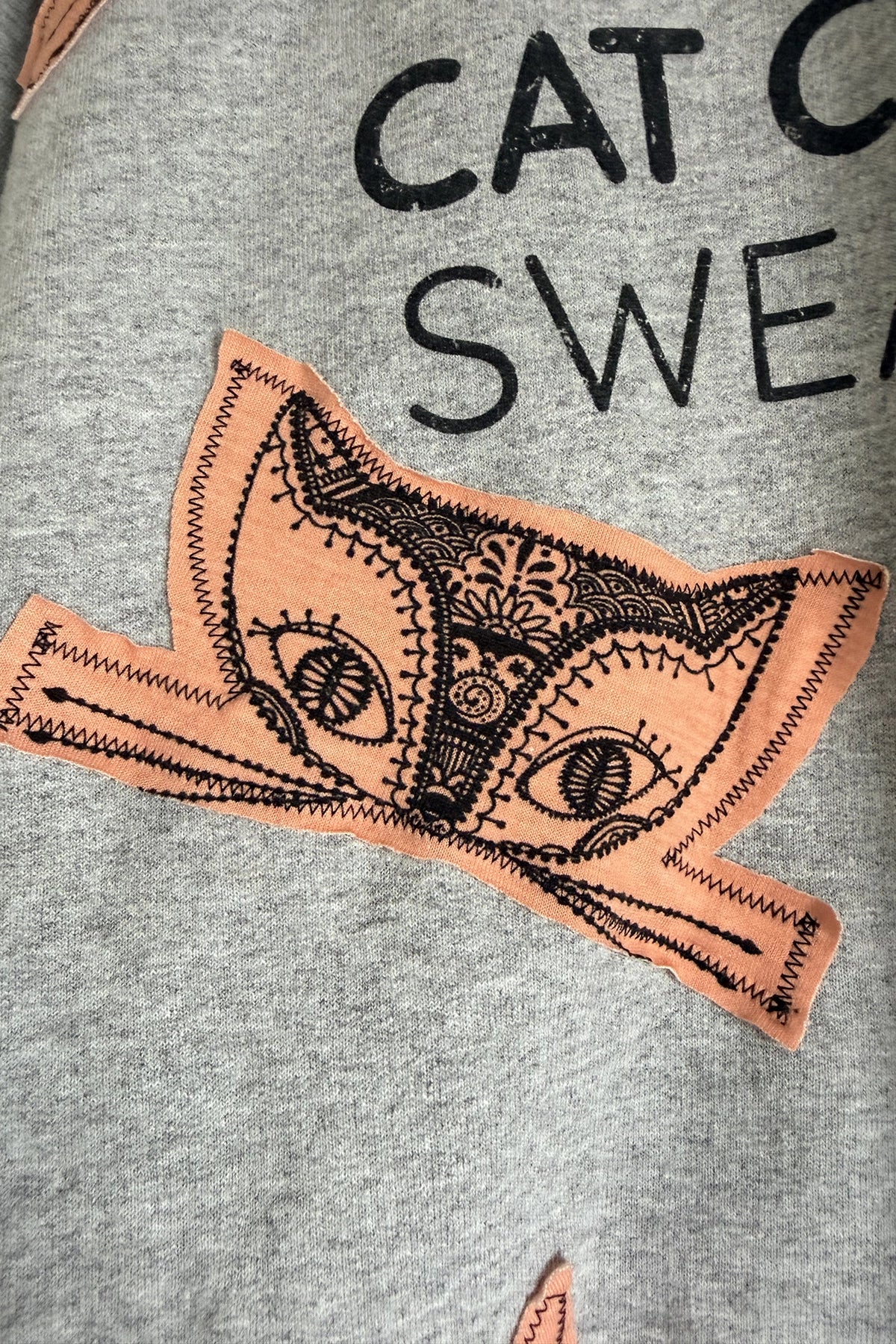 Cat Cuddling Crewneck