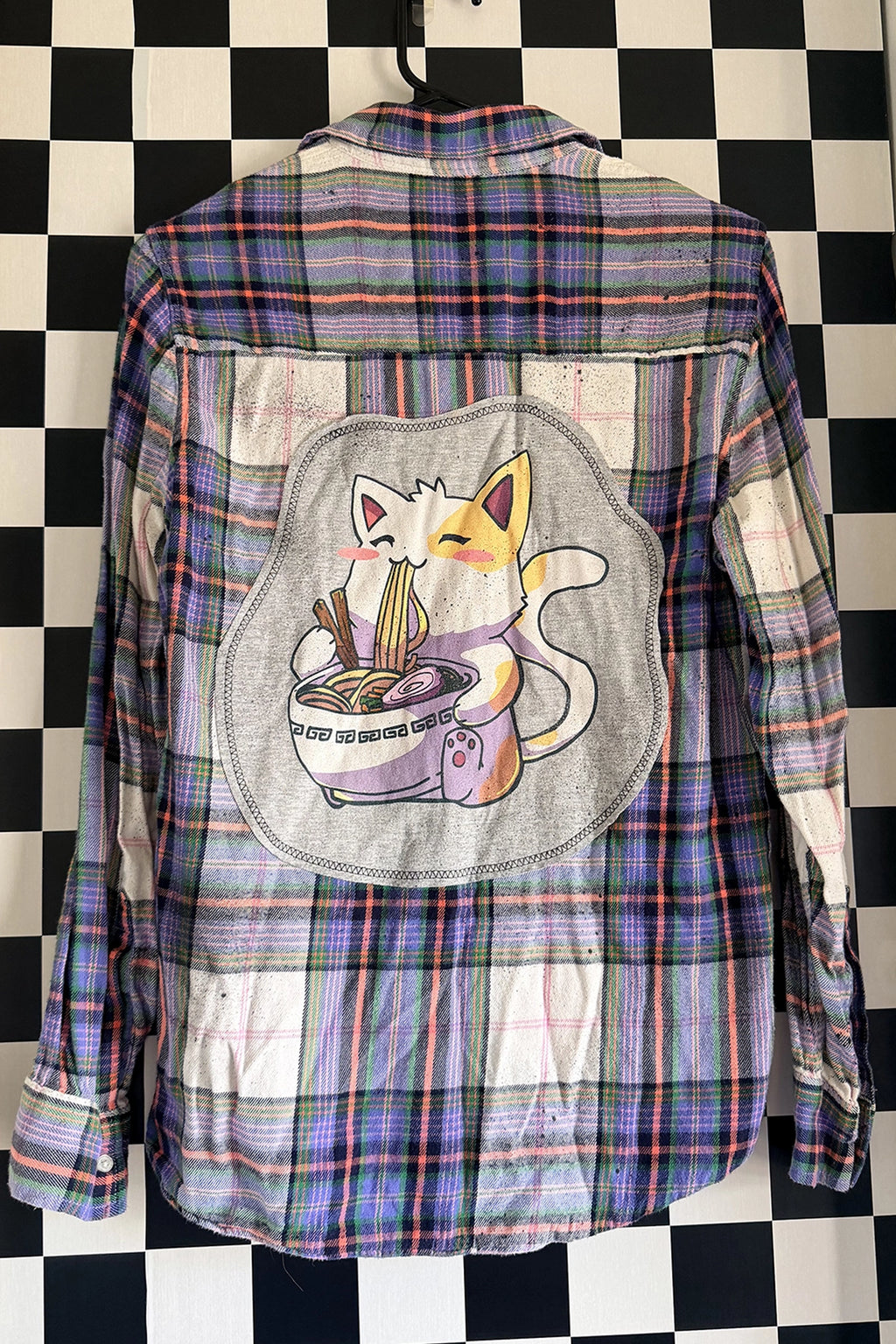 Ramen Kitty Flannel