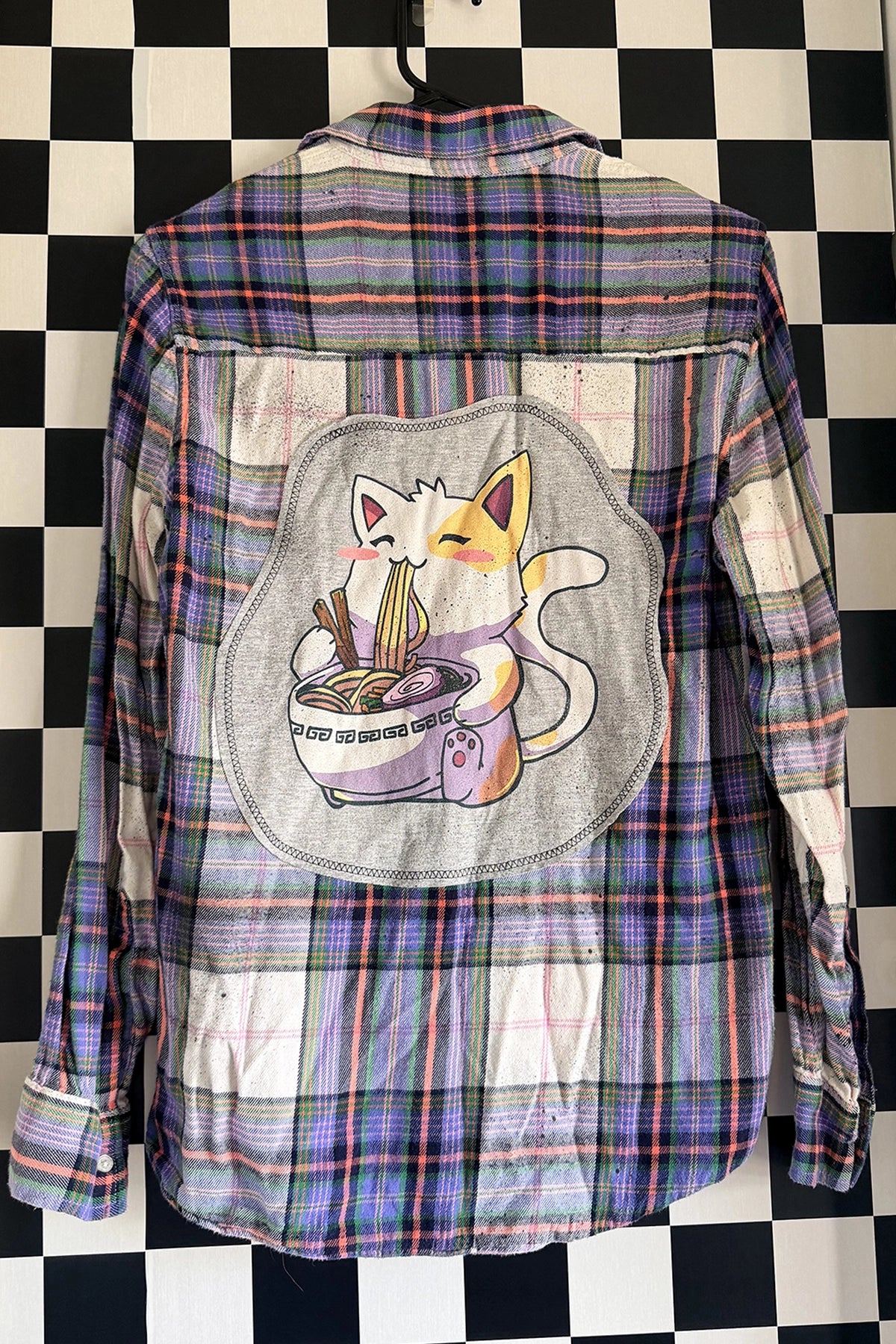 Ramen Kitty Flannel