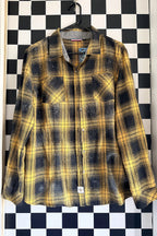 Yellow Skull Flannel
