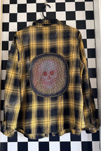 Yellow Skull Flannel