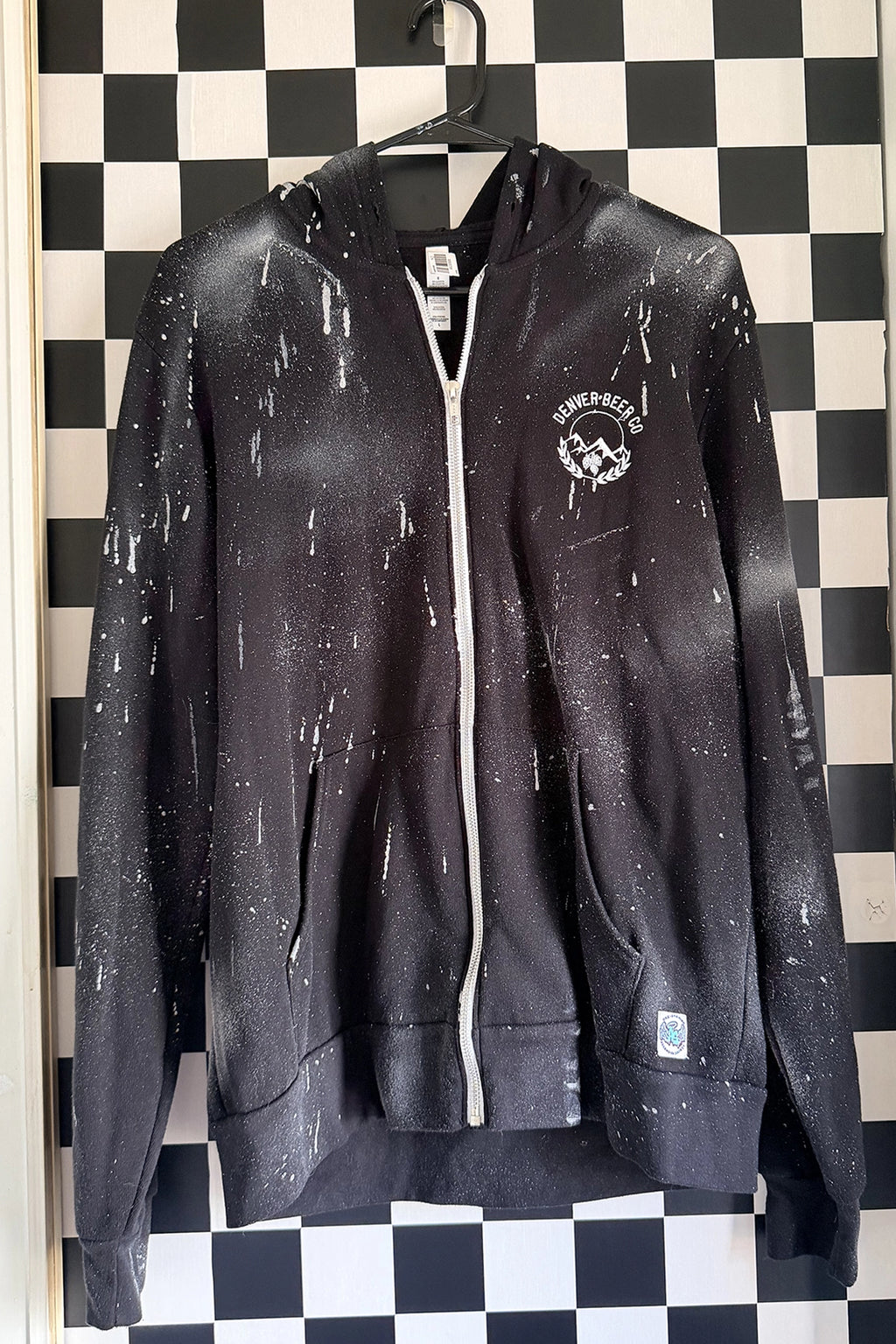 Black Altar Tattoo x Denver Beer Co Zip-Up Hoodie