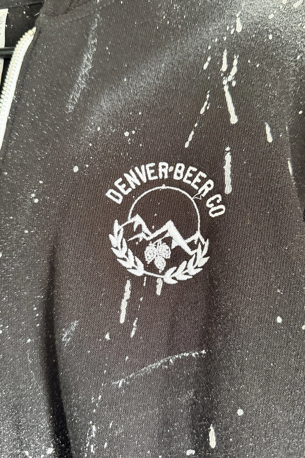 Black Altar Tattoo x Denver Beer Co Zip-Up Hoodie