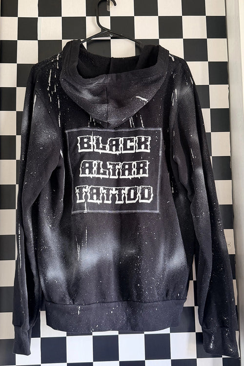Black Altar Tattoo x Denver Beer Co Zip-Up Hoodie