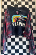 Atari Player T-shirt Flannel Mashup