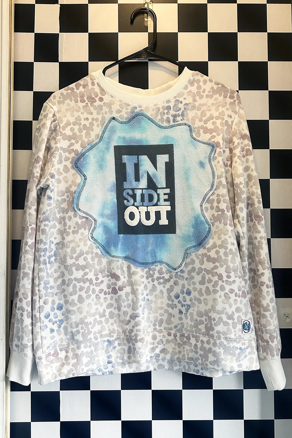 Inside Out Wavy Patch Sweatshirt