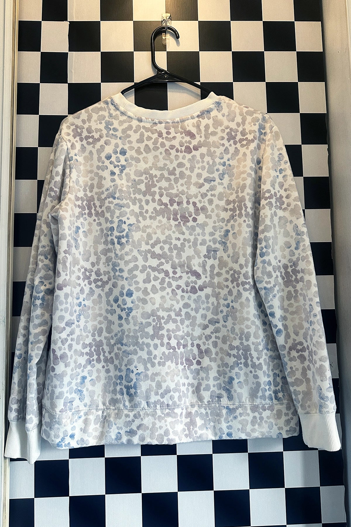 Inside Out Wavy Patch Sweatshirt