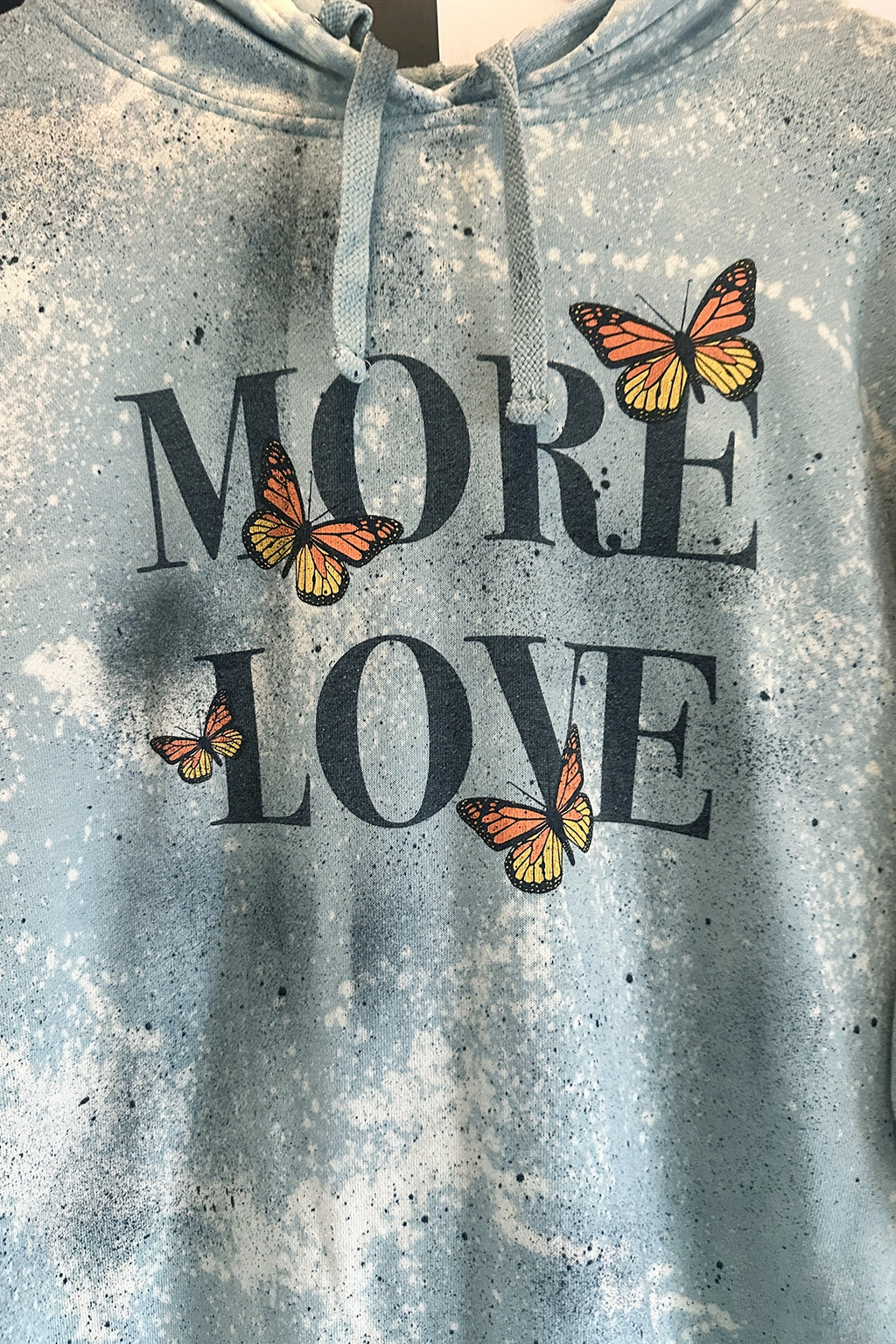 More Love Splatter Hoodie