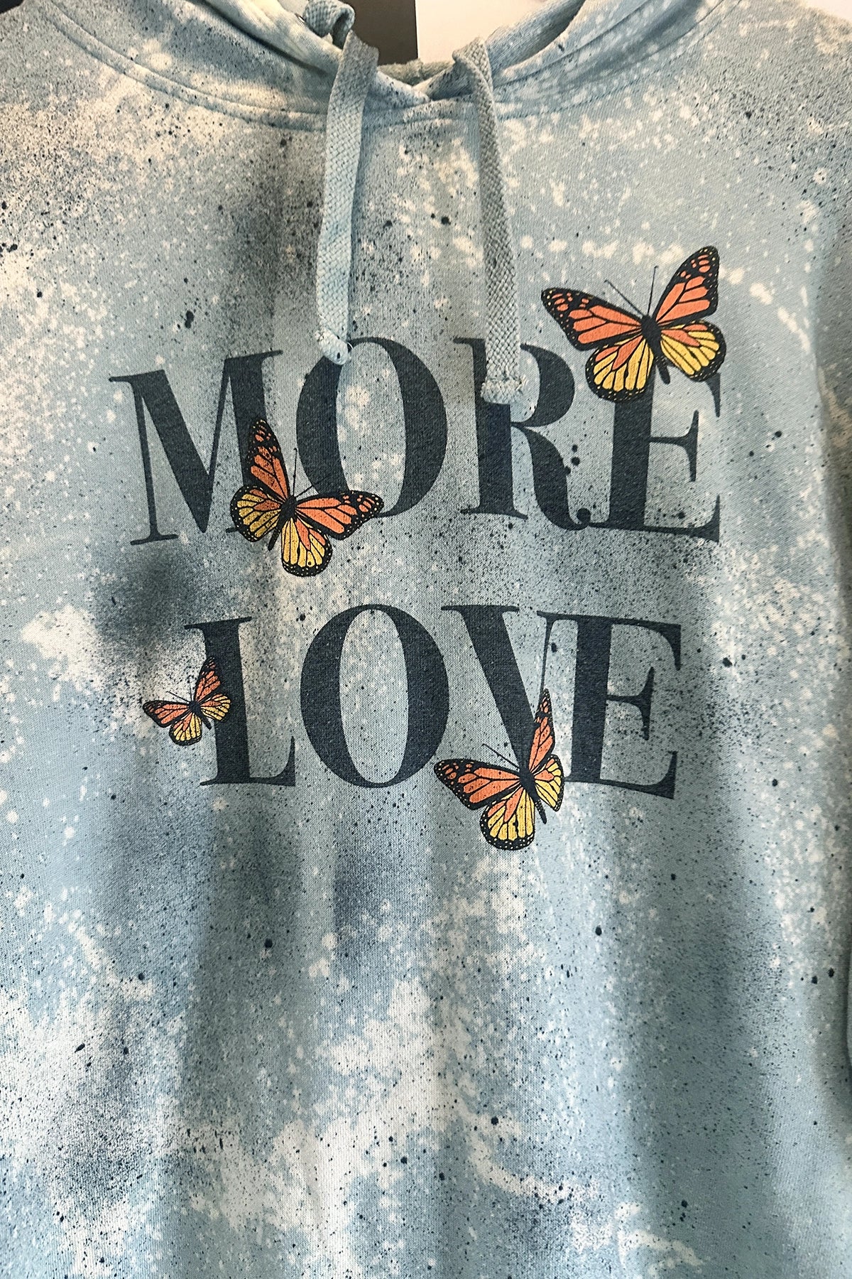More Love Splatter Hoodie