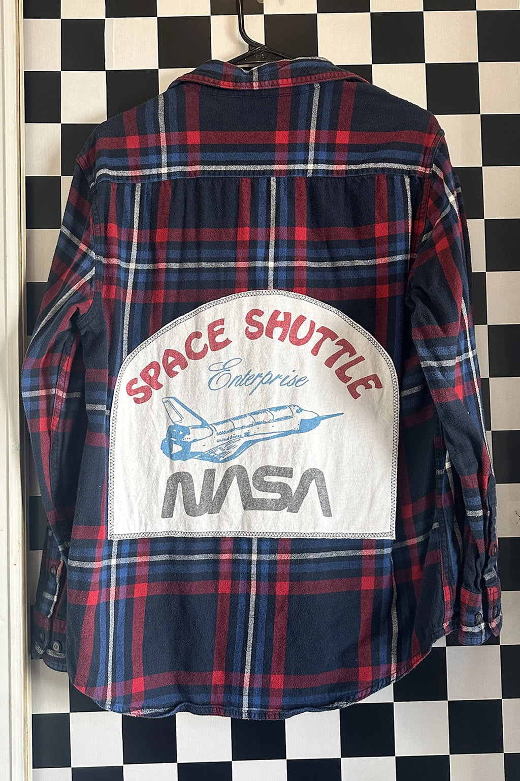 NASA Space Shuttle Flannel