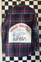 NASA Space Shuttle Flannel